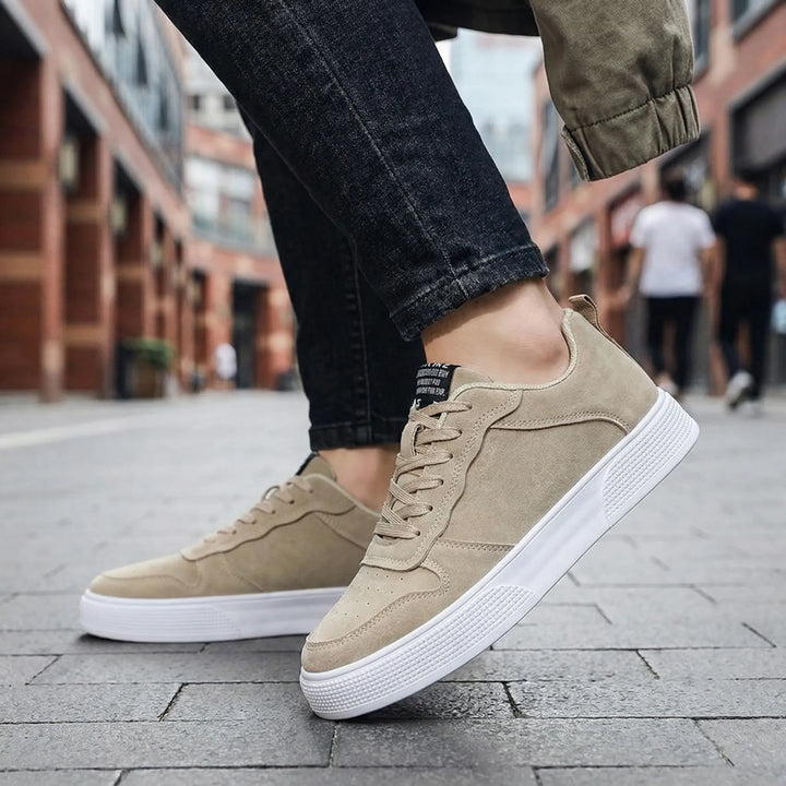 Caszlow - Zapatillas casuales bajas con cordones