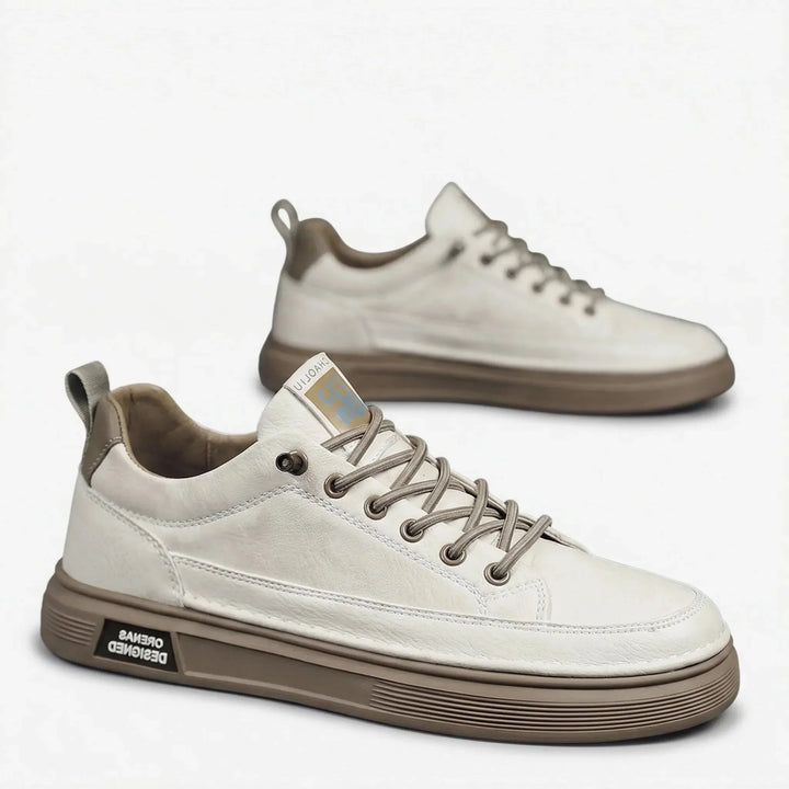 Cendrix - Zapatillas casuales bajas con cordones