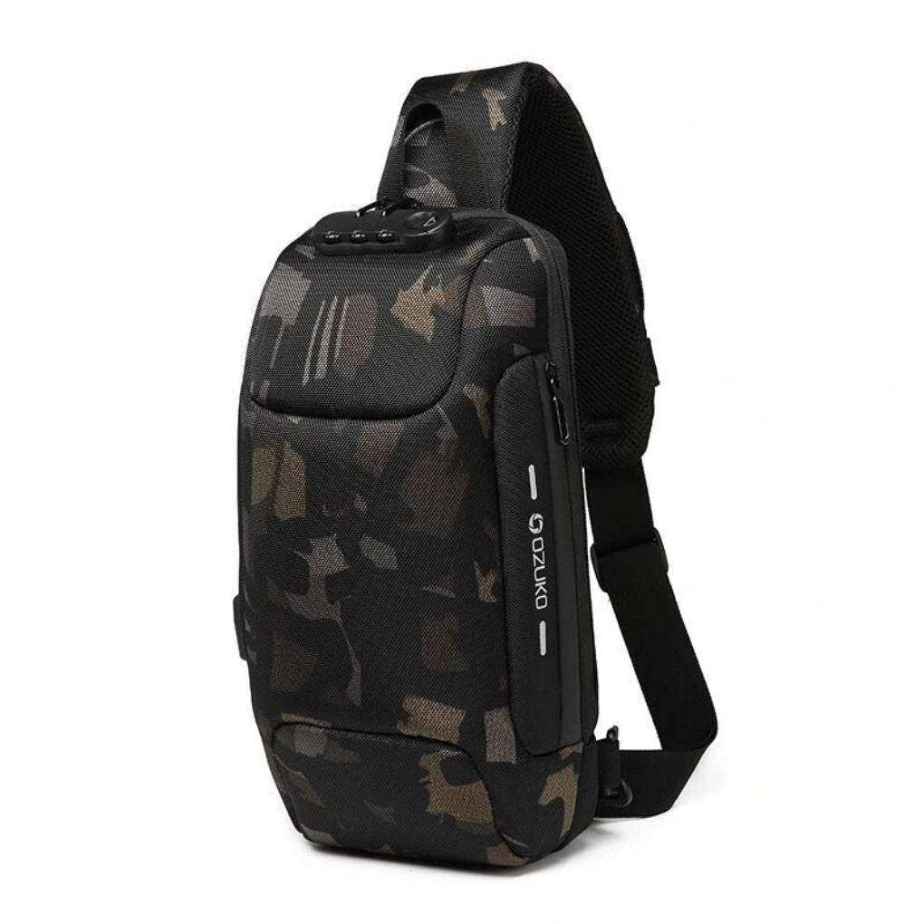 Bolso Cruzado Cargador Antirrobo