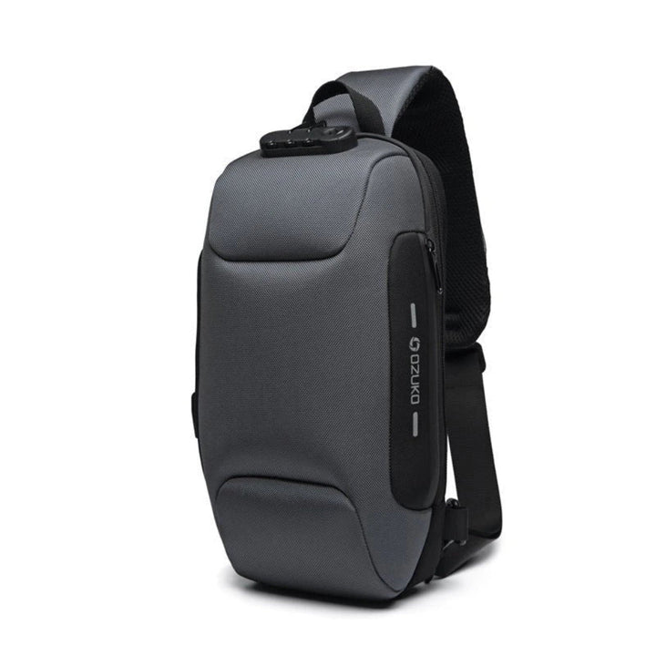 Bolso Cruzado Antirrobo con Carga USB