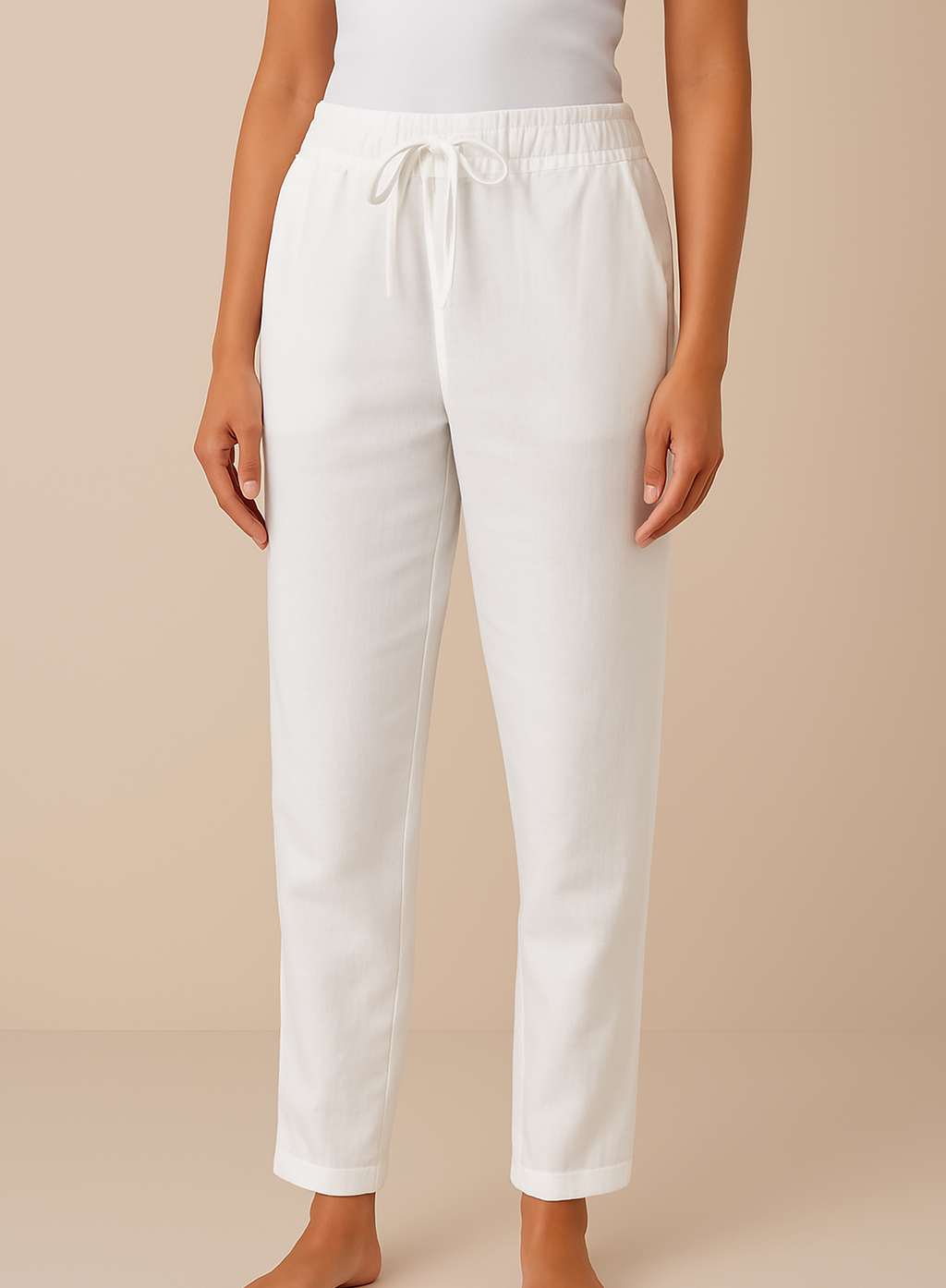 Pantalones de lino para mujer