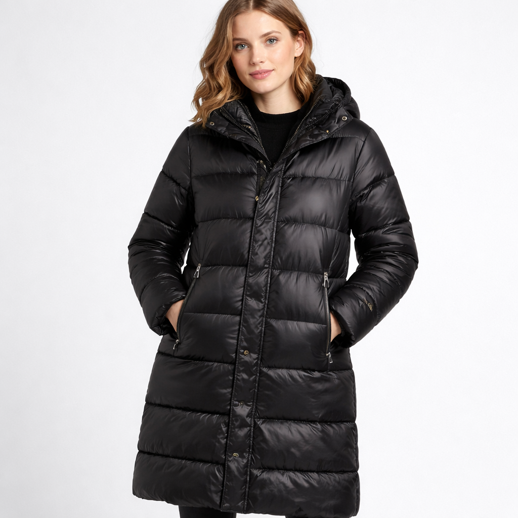 Chaqueta de invierno de plumón para mujer