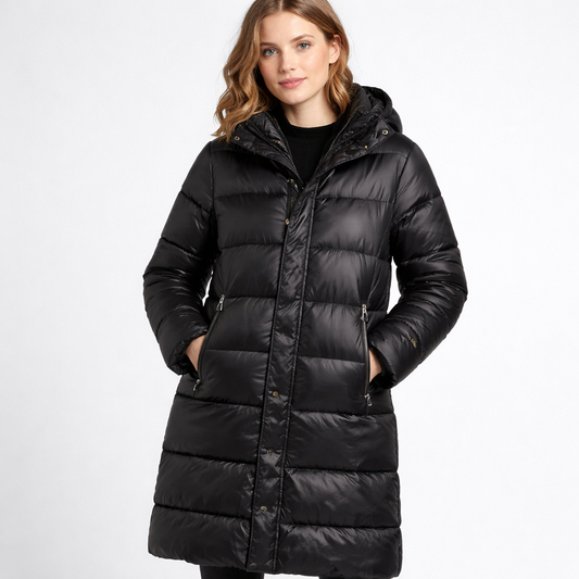 Chaqueta de invierno de plumón para mujer