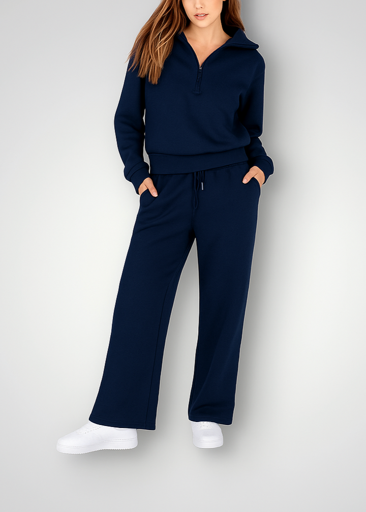 Conjunto de Lounge de 2 Piezas para Mujeres Cómodo y Estiloso