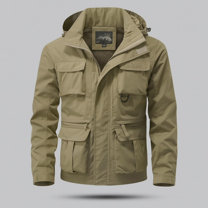 Abrigo Militar Estilo Hombre Impermeable