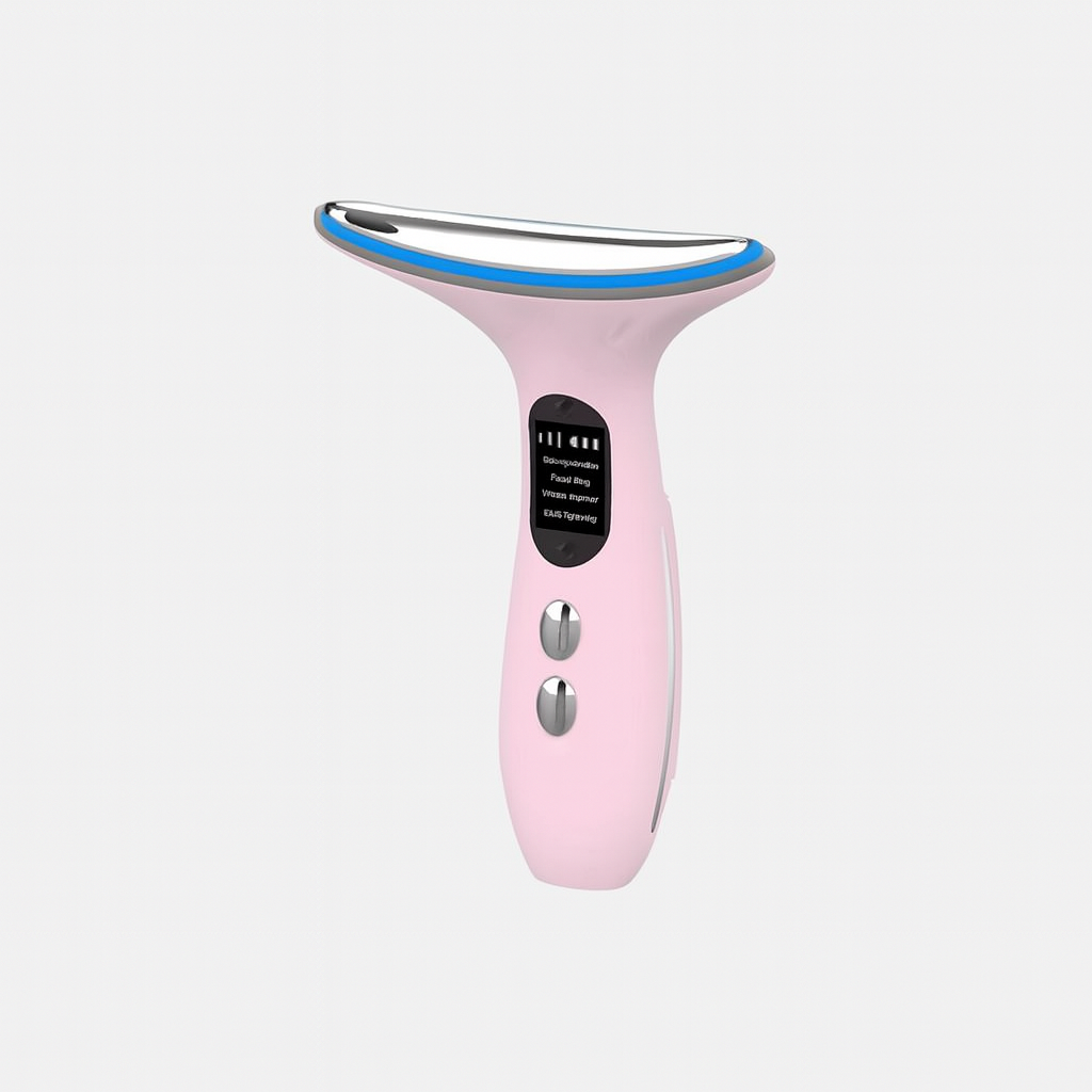 Dispositivo para cuello y rostro: herramienta compacta para el cuidado de la piel