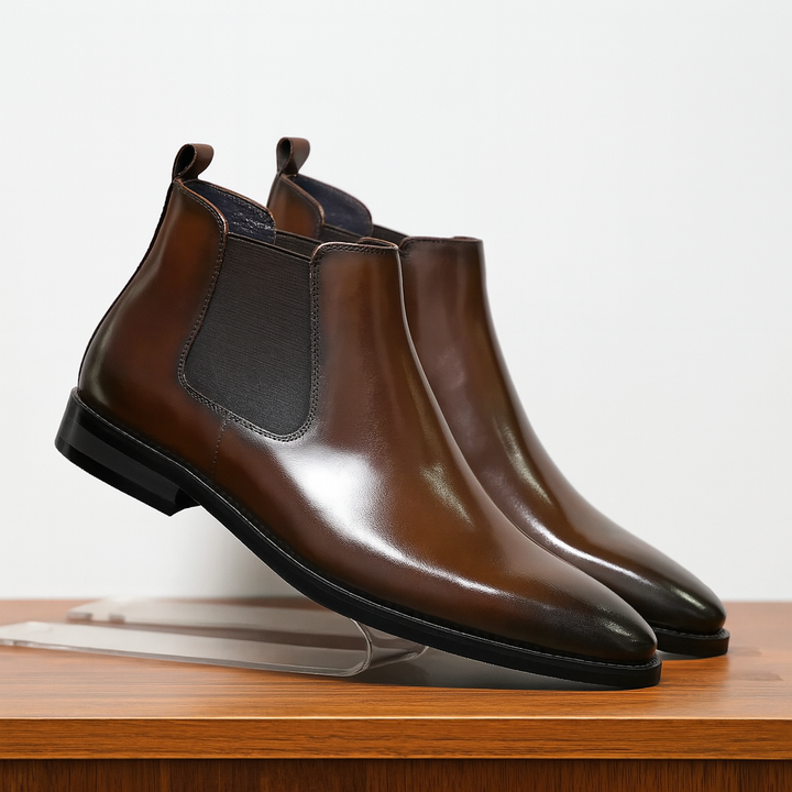 Botas Chelsea de Cuero Genuino