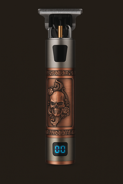 Recortadora recargable para cabello y barba con accesorios