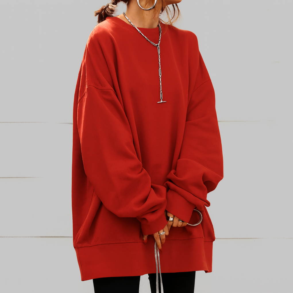 Suéter oversize – Estilo de punto relajado