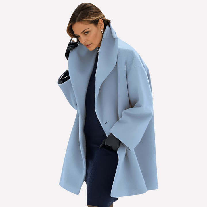 Chaqueta de Cuello Ancho para Mujeres
