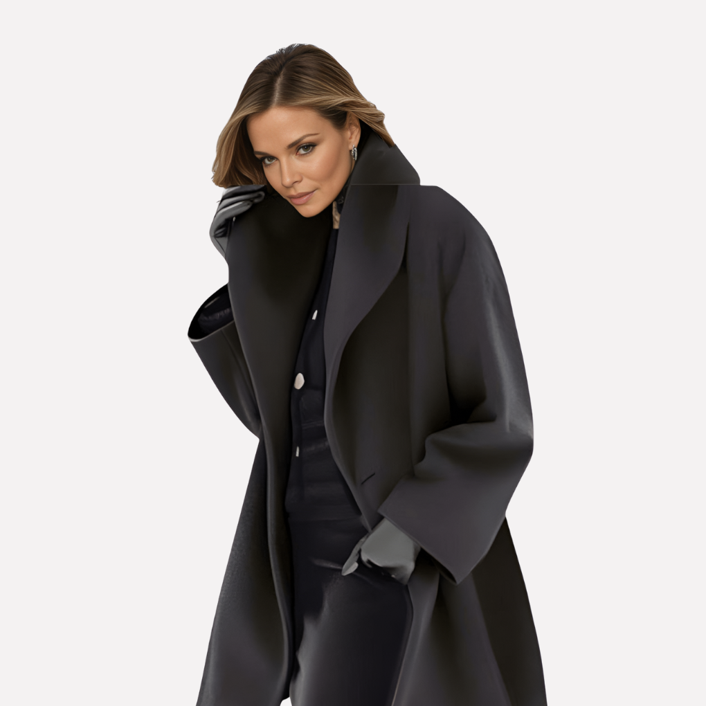 Chaqueta de Cuello Ancho para Mujeres