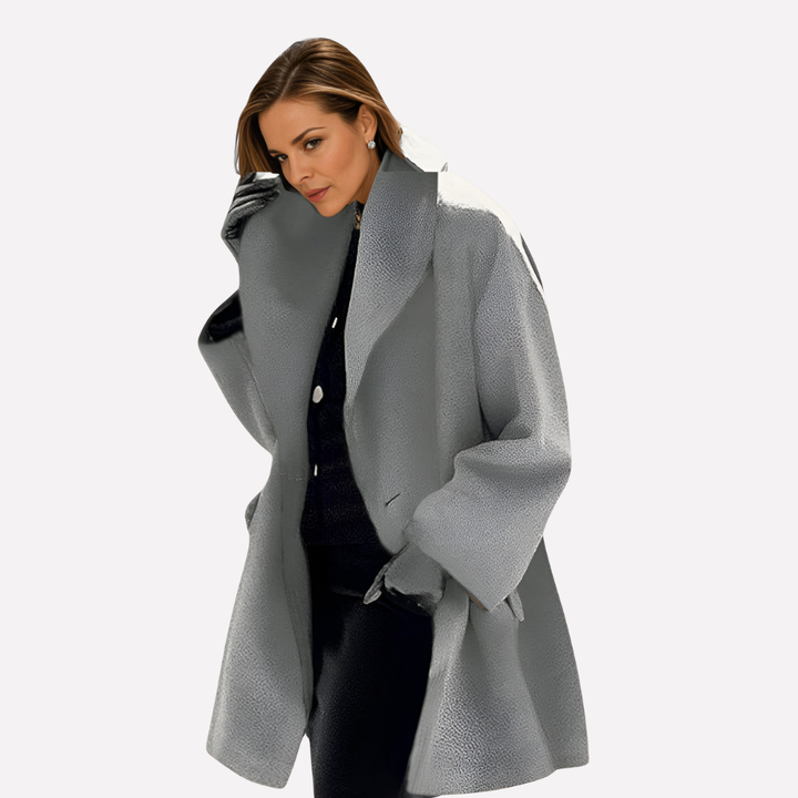 Chaqueta de Cuello Ancho para Mujeres