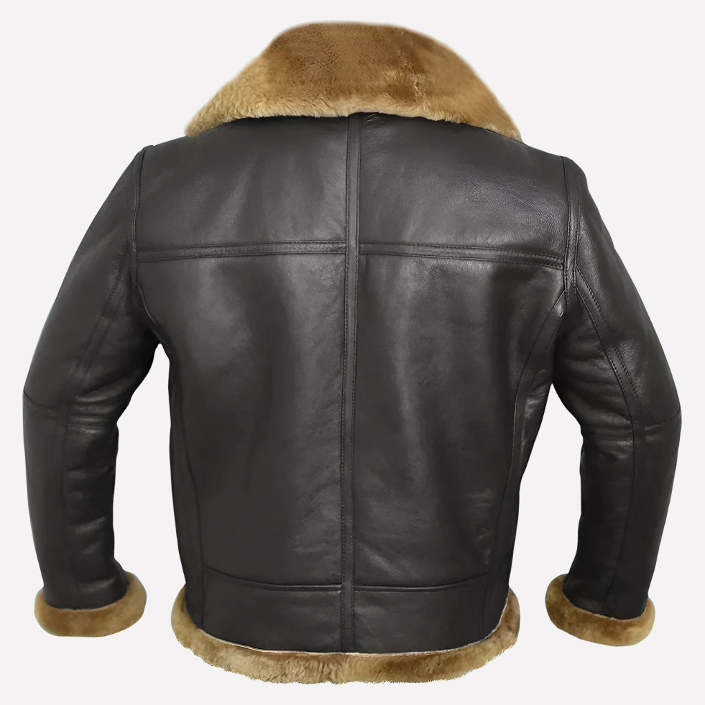 Chaqueta Estilo Shearling para Hombre