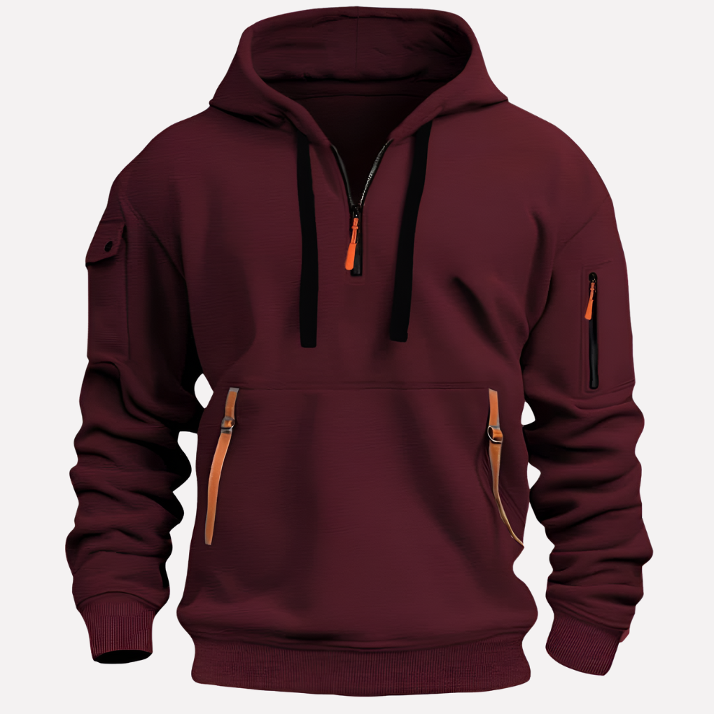 Sudadera de Hombre con Capucha Ajustable