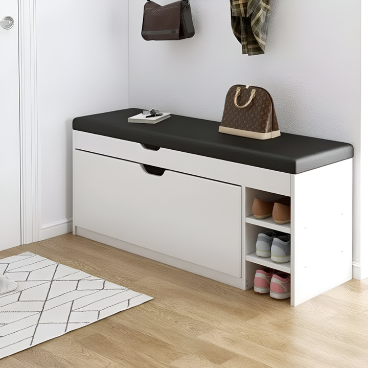 Gabinete de Zapatos 3 en 1 con Banco
