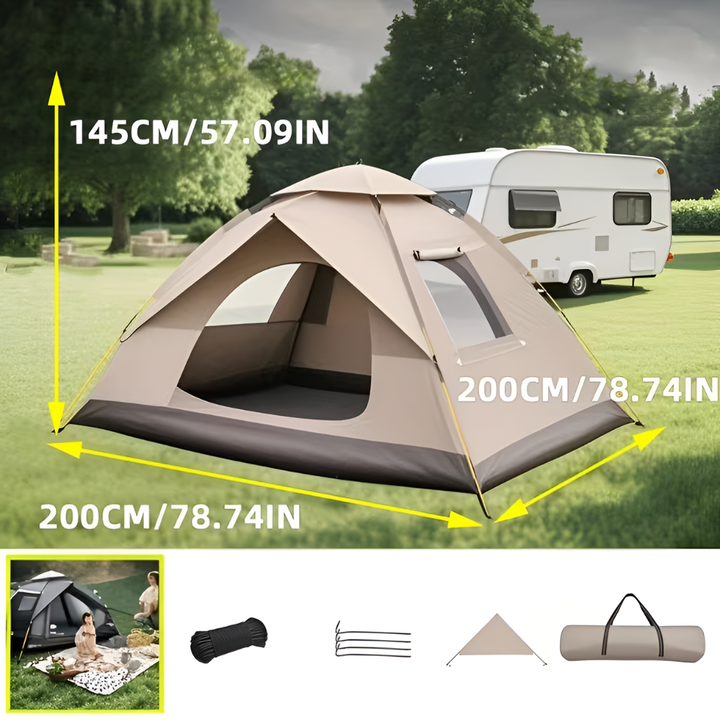 Carpa de Camping Automática de Montaje Rápido