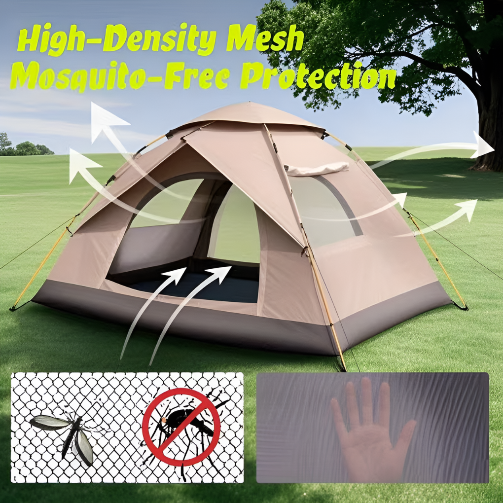 Carpa de Camping Automática de Montaje Rápido