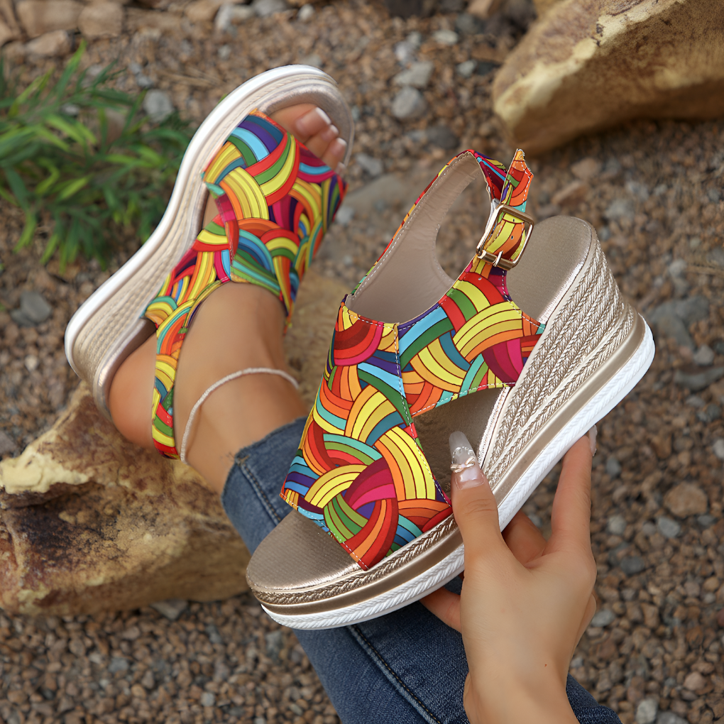 Sandalias de Cuña Espadrille para Mujeres