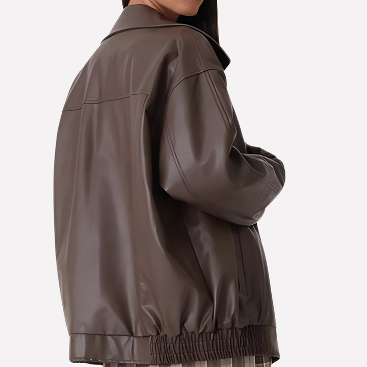 Chaqueta Bomber Grande para Mujeres