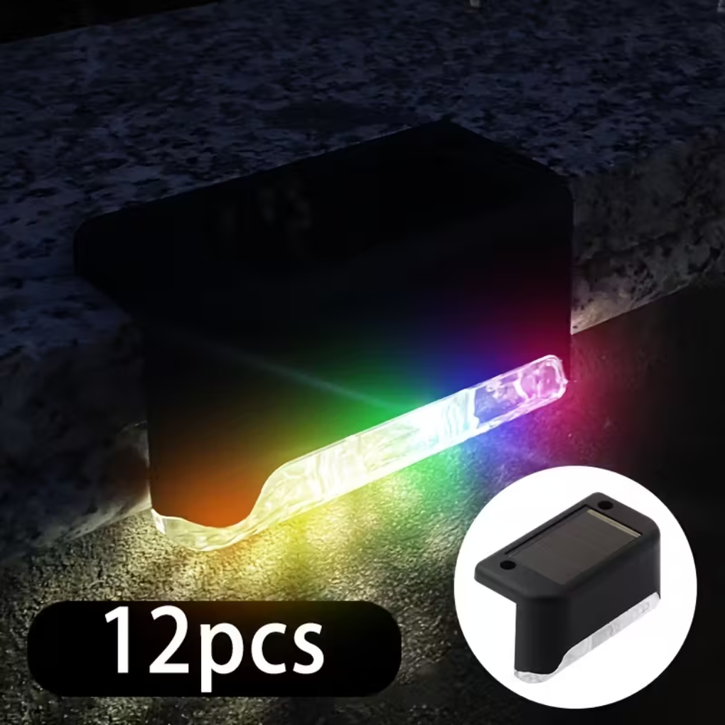 Luces Solares para Deck y Valla Exteriores