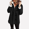 Chaqueta de Mujeres con Capucha y Cierre de Toggle