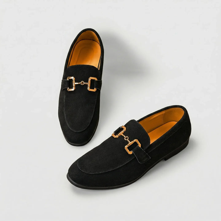 Clarenvo - Mocasín sin cordones con detalle de estribo