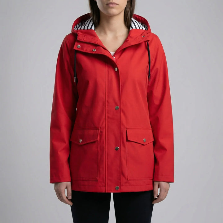 Cloudrift - Chaqueta de exterior con capucha repelente al agua