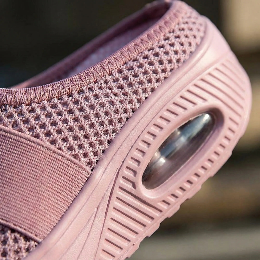 Cloudstep - Zapatillas sin cordones con amortiguación de aire para mujer