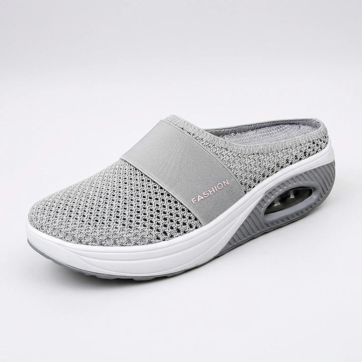 Cloudstep - Zapatillas sin cordones con amortiguación de aire para mujer