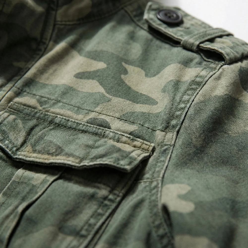Combatex - Chaqueta militar de camuflaje para hombre