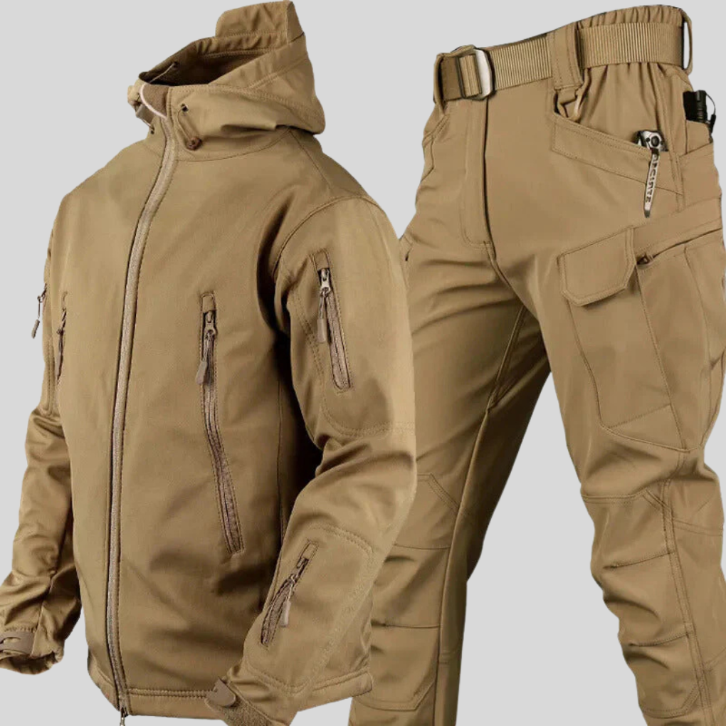 Conjunto impermeable para exteriores para hombre