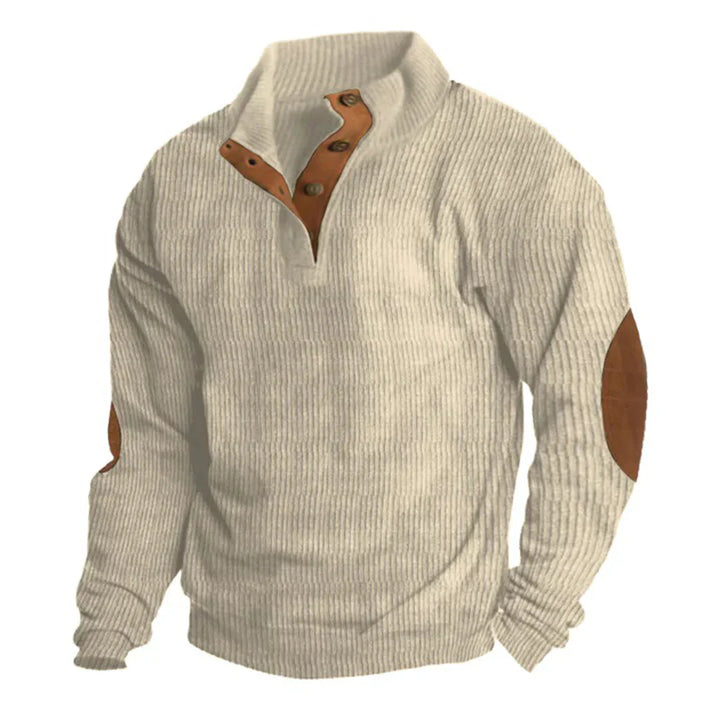 Elegante y cómodo jersey de pana para hombre