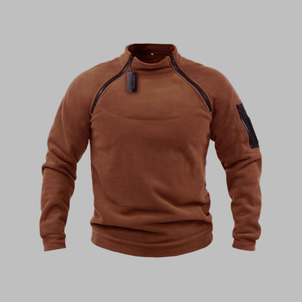 Sudadera de Forro Polar a Prueba de Viento para Hombres
