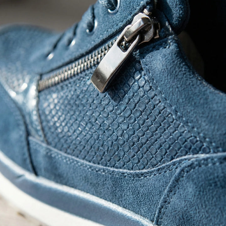 Cushiva - Zapatillas deportivas con cordones para mujer