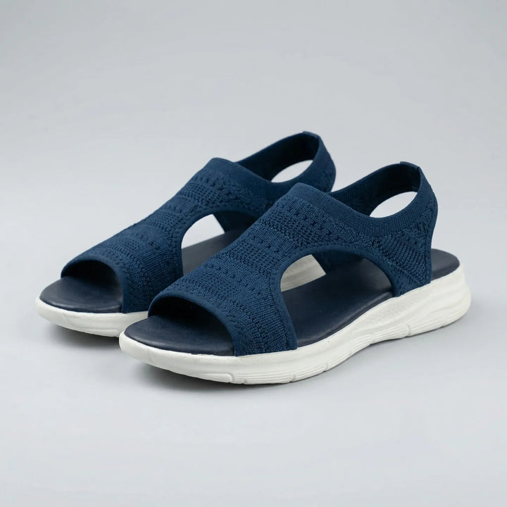 Cushway - Sandalia deportiva ortopédica sin cordones