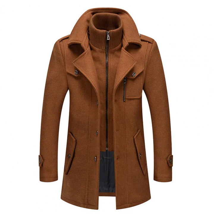 Abrigo de invierno de dos piezas para hombre