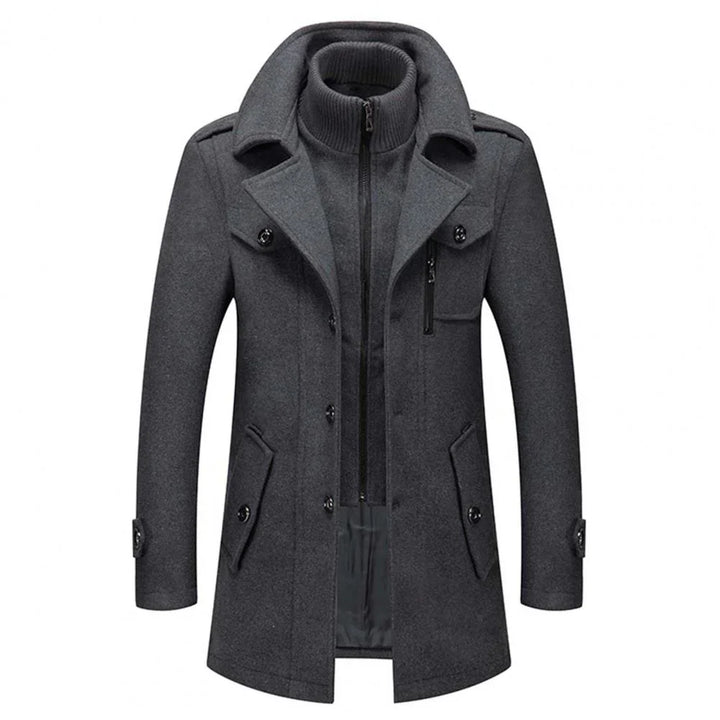 Abrigo de invierno de dos piezas para hombre