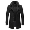 Abrigo de invierno de dos piezas para hombre: calidez y estilo combinados