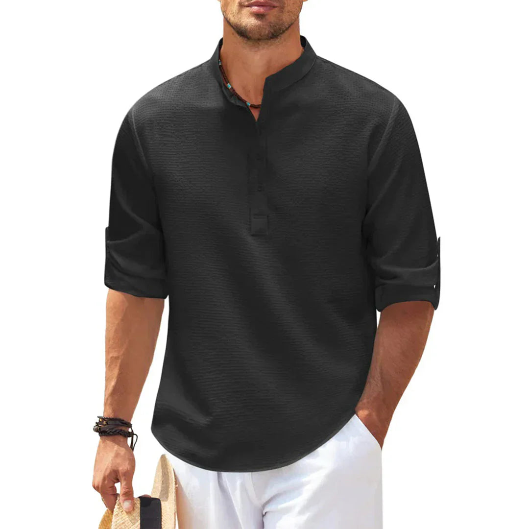 Elegante camisa informal para hombre
