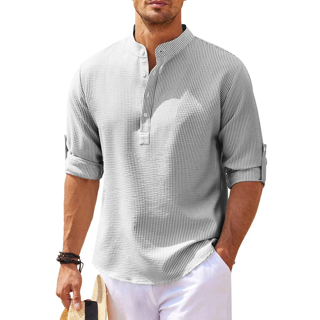 Elegante camisa informal para hombre
