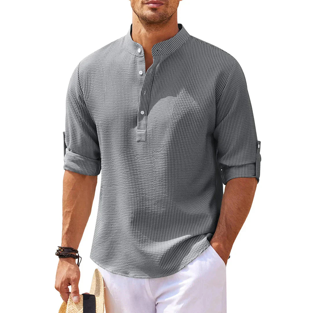 Elegante camisa informal para hombre