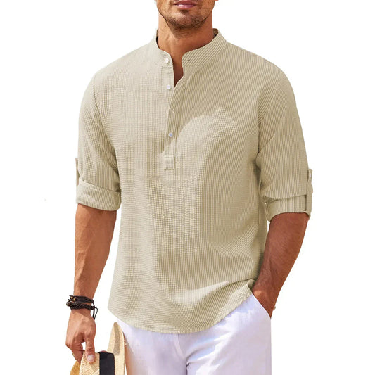 Elegante camisa informal para hombre