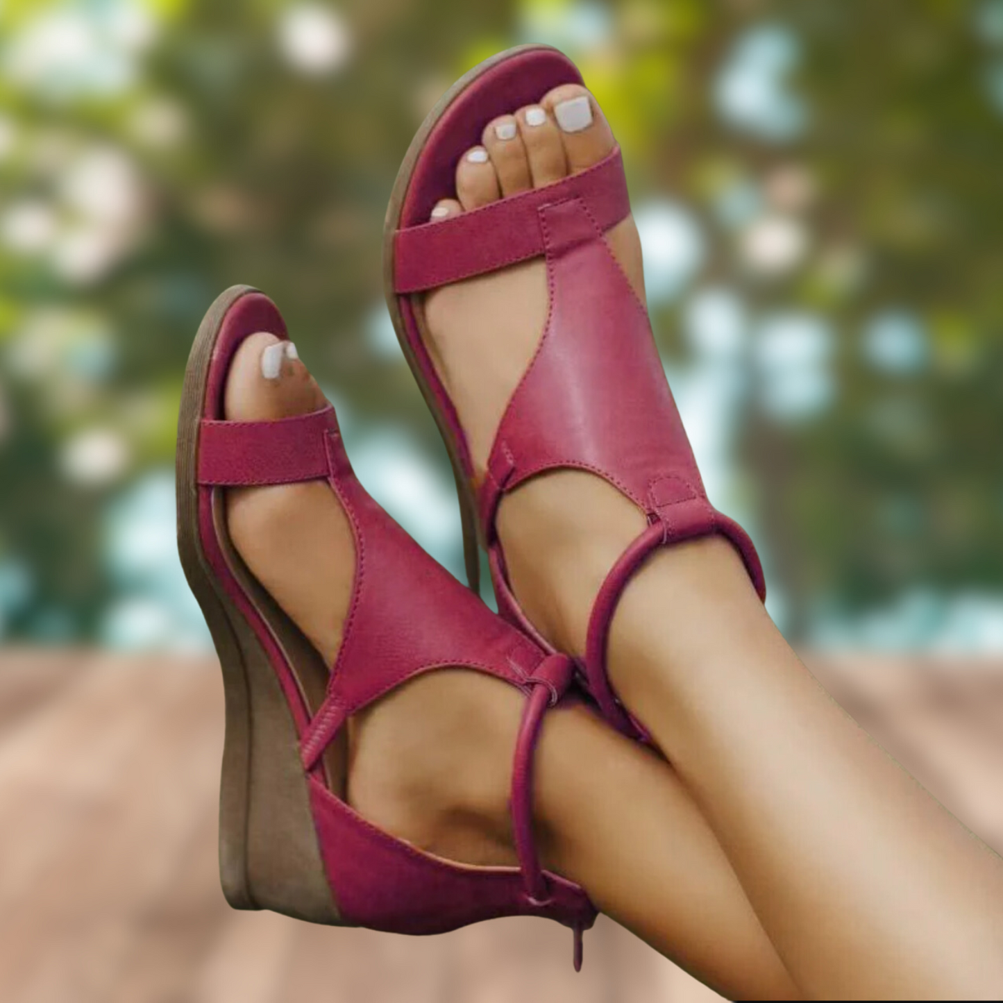 Elegantes sandalias gladiadoras para mujer