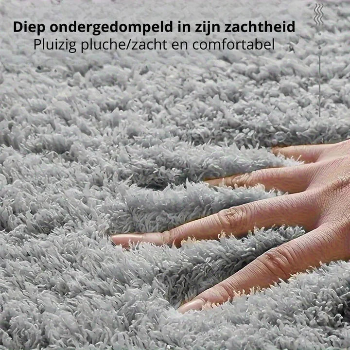Alfombrilla de baño suave y lujosa