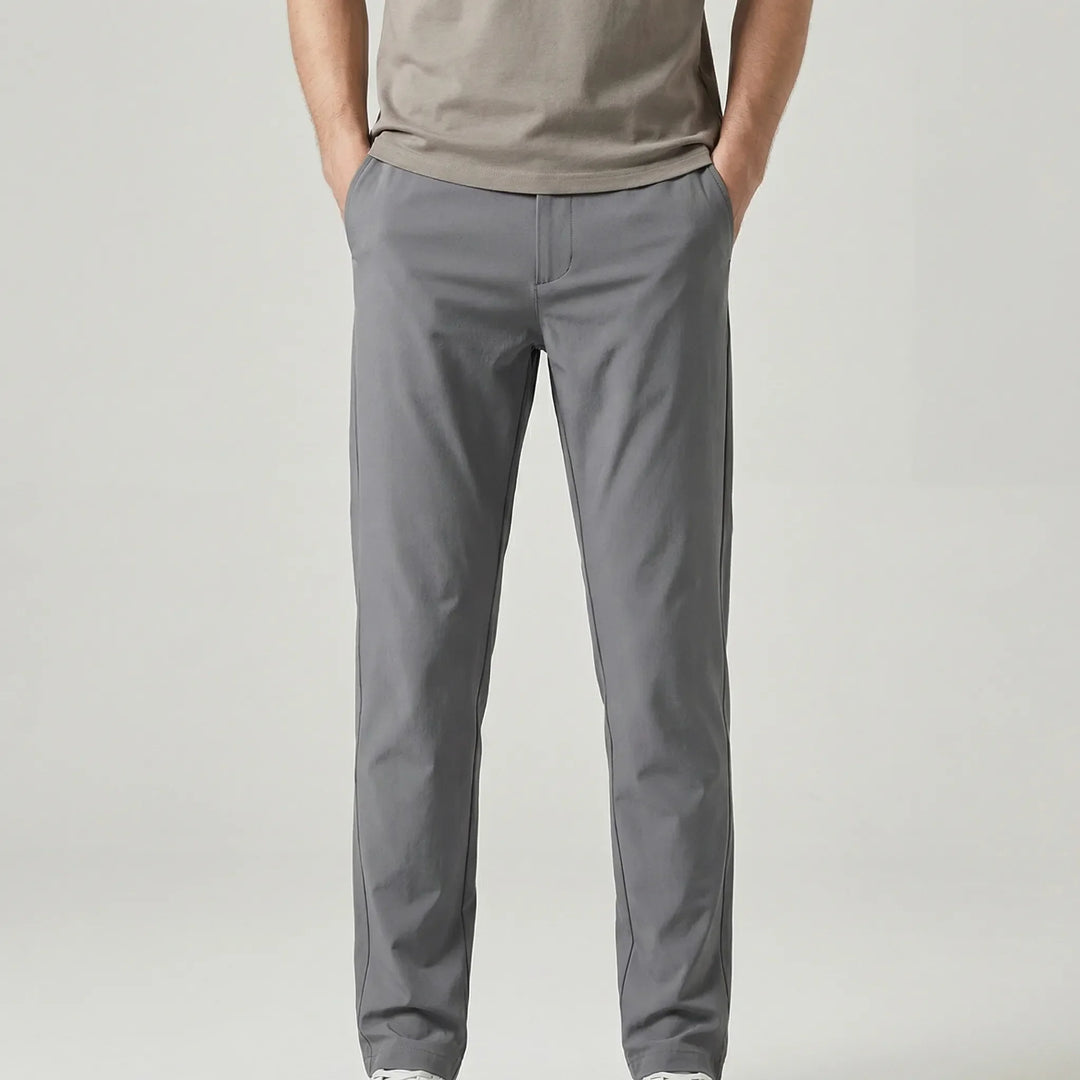 Draflex - Pantalones casuales de pierna recta para hombre