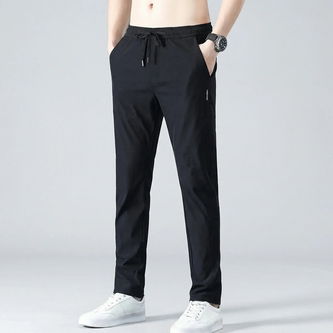 Draflex - Pantalones casuales de pierna recta para hombre