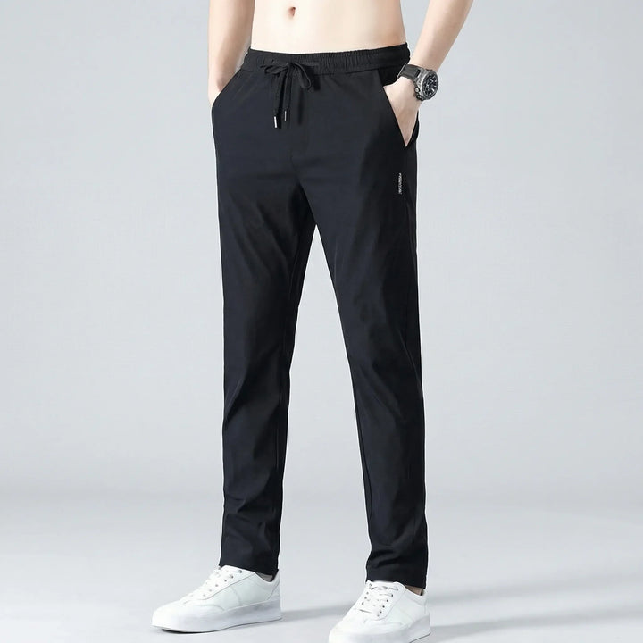 Draflex - Pantalones casuales de pierna recta para hombre