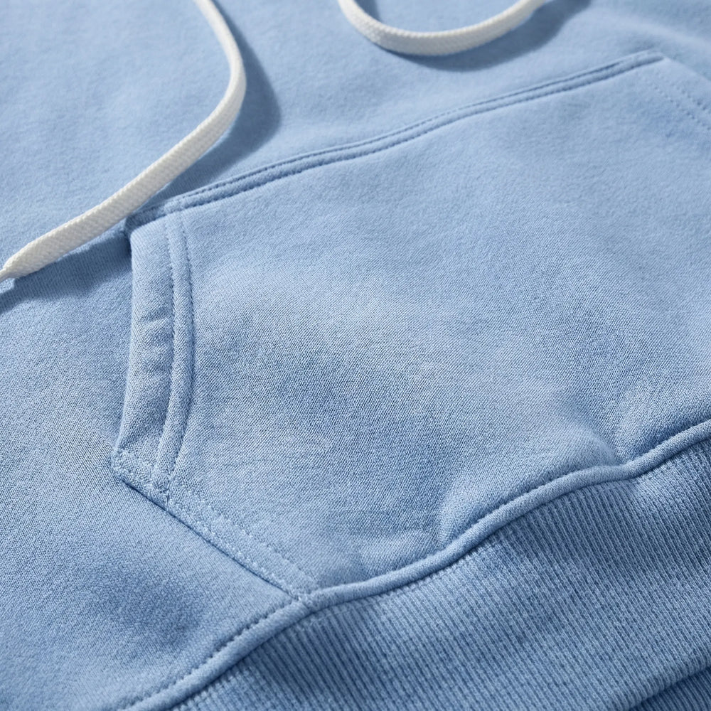 Dravelo - Sudadera con capucha de ajuste relajado para hombre