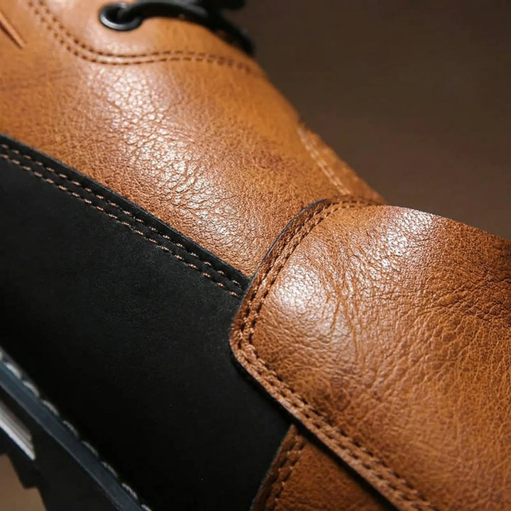 Dresslon - Zapato de vestir Oxford con cordones y corte bajo