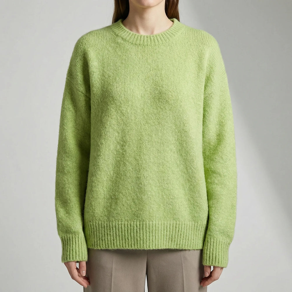 Driftknit - Jersey de cuello redondo extragrande